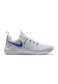 Buty damskie Nike Air Zoom Hyperace 2. Kolor: biały, niebieski, wielokolorowy. Model: Nike Zoom. Sport: siatkówka, bieganie #1