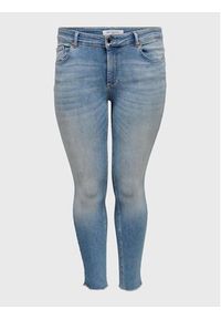 ONLY Carmakoma Jeansy 15198408 Niebieski Skinny Fit. Kolor: niebieski