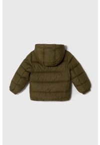 TOMMY HILFIGER - Tommy Hilfiger kurtka puchowa dziecięca kolor zielony. Okazja: na co dzień. Kolor: zielony. Materiał: puch. Styl: casual #3