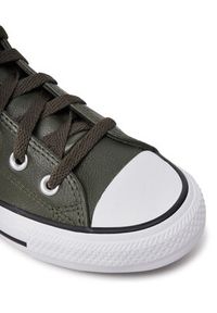 Converse Trampki Chuck Taylor All Star Faux Leather Hi A09481C 371 Zielony. Kolor: zielony. Materiał: materiał #6