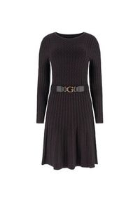 Guess Sukienka 178883 Brązowy Classic Fit. Kolor: brązowy #4