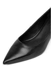 Gino Rossi - GINO ROSSI Czółenka DANI-V1937-31-1 Czarny. Kolor: czarny. Materiał: skóra #7