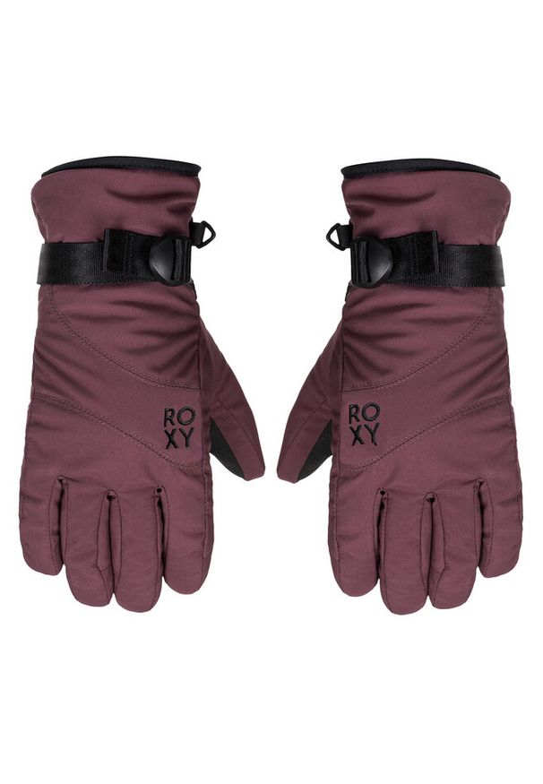 Rękawice narciarskie Roxy. Kolor: szary. Sport: narciarstwo