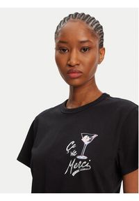 Hugo - HUGO T-Shirt Destrel_2 50544897 Czarny Loose Fit. Kolor: czarny. Materiał: bawełna #3