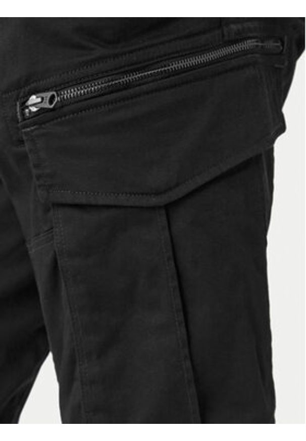 G-Star RAW - G-Star Raw Spodnie materiałowe Rovic D02190-5126 Czarny Regular Fit. Kolor: czarny. Materiał: syntetyk