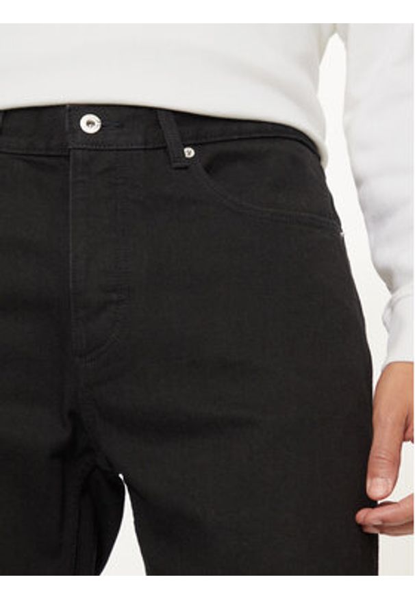 Hugo Jeansy Jonah 50511485 Czarny Regular Fit. Kolor: czarny