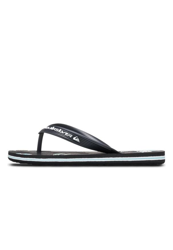 Quiksilver - Klapki dla Chłopcy MOLOKAI ART 25 YOUTH Czarny. Kolor: czarny. Materiał: guma, syntetyk