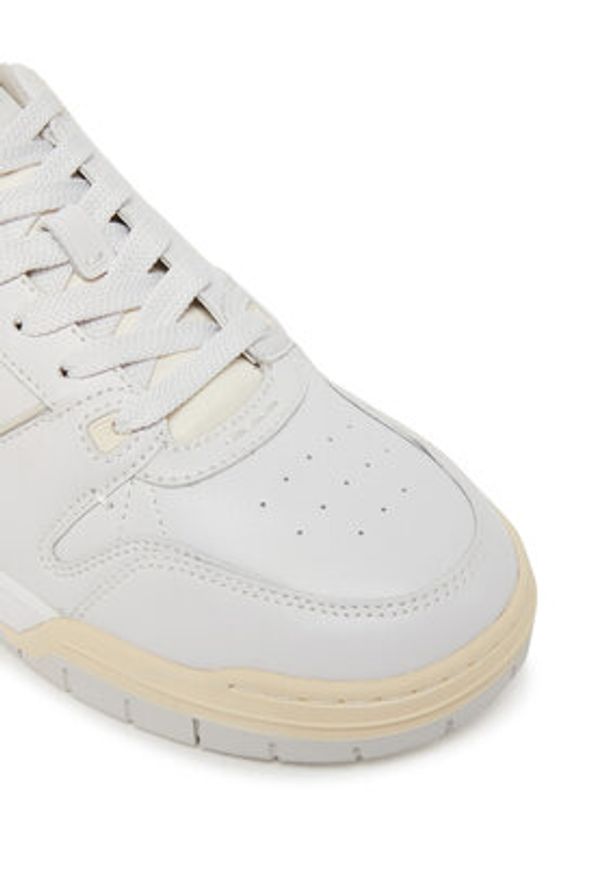 Coach Sneakersy Soho CAQ25 Biały. Kolor: biały. Materiał: skóra