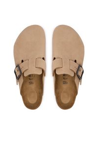 Birkenstock Klapki Boston Wire Buckle 1031584 Beżowy. Kolor: beżowy. Materiał: skóra, nubuk #6