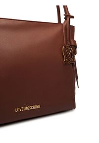 Love Moschino - LOVE MOSCHINO Torebka JC4056PP1PLL0200 Brązowy. Kolor: brązowy. Materiał: skórzane #3