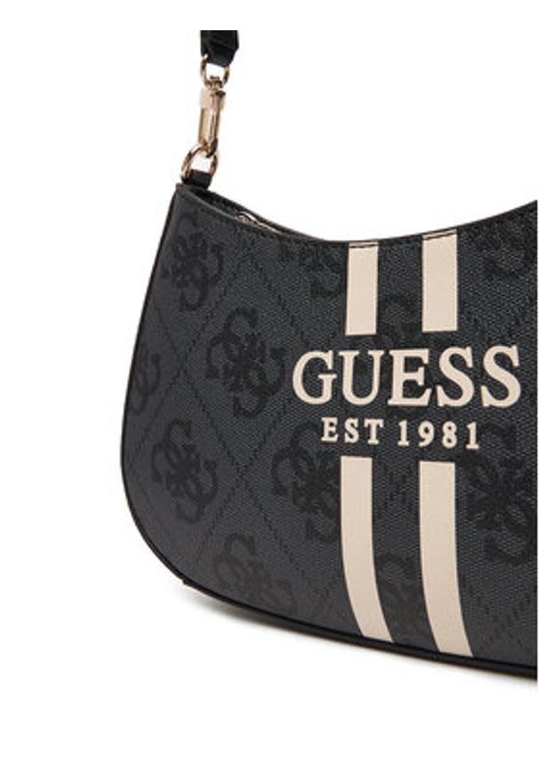 Guess Torebka HWOS96 72180 Czarny. Kolor: czarny. Materiał: skórzane