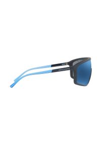 Armani Exchange okulary przeciwsłoneczne 0AX4119S męskie. Kształt: prostokątne. Kolor: niebieski #5