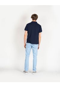 Pepe Jeans Koszulka Polo "Benson" | PM541674 | Benson | Mężczyzna | Granatowy. Okazja: na co dzień. Typ kołnierza: polo. Kolor: niebieski. Materiał: bawełna. Wzór: nadruk. Styl: casual #3