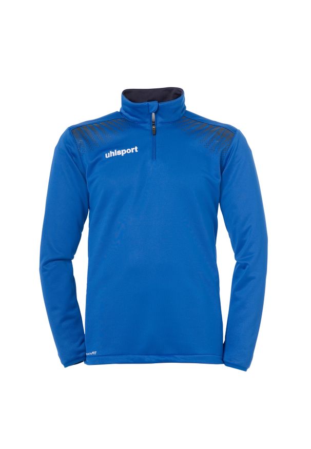 UHLSPORT - Kurtka 1/4 na zamek Uhlsport Goal. Kolor: niebieski. Sport: fitness, piłka nożna