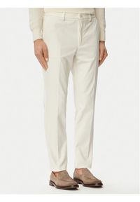 BOSS Chinosy Kaiton1 50543945 Kremowy Regular Fit. Kolor: kremowy. Materiał: syntetyk #1