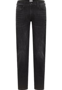 Męskie Spodnie Jeansowe Mustang Style Oregon Slim Denim Black 1015508 4000 882 #2