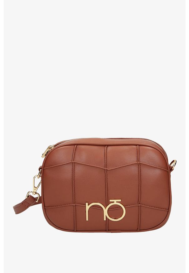 Nobo - Brązowa torebka mała nobo nbag-l0970-c017. Kolor: brązowy