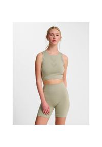 Biustonosz dla kobiet Hummel Top. Kolor: szary. Sport: fitness