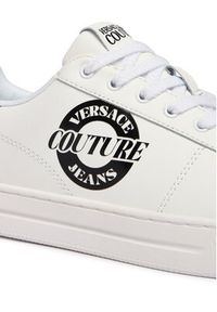 Versace Jeans Couture Sneakersy 80YA3SK1 Biały. Kolor: biały. Materiał: skóra #6