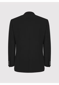 Pako Lorente - PAKO LORENTE – Czarna casualowa marynarka męska. Okazja: na co dzień. Kolor: niebieski, czarny. Wzór: gładki. Styl: casual #3