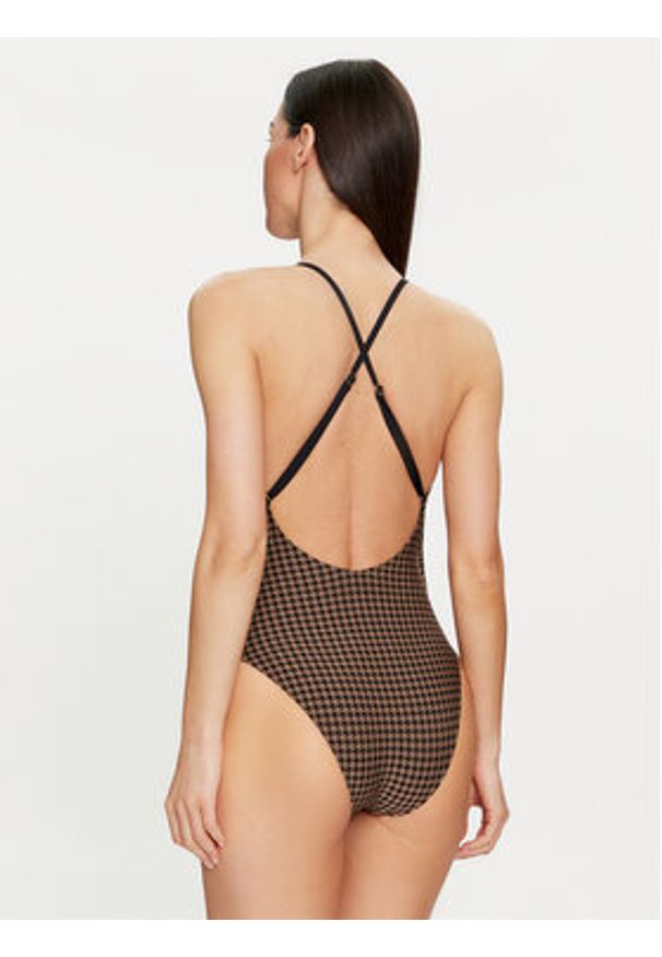 SELMARK - Selmark Strój kąpielowy BL057 Brązowy. Kolor: brązowy. Materiał: syntetyk