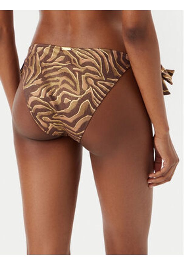 SELMARK - Selmark Dół od bikini BN707 Brązowy. Kolor: brązowy. Materiał: syntetyk