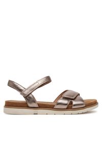 Sandały Marco Tozzi. Kolor: złoty #1