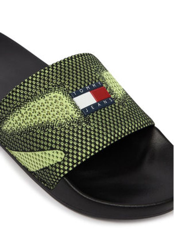 Tommy Jeans Klapki Tjm Summer Sandal 26 EM0EM01697 Zielony. Kolor: zielony. Materiał: syntetyk