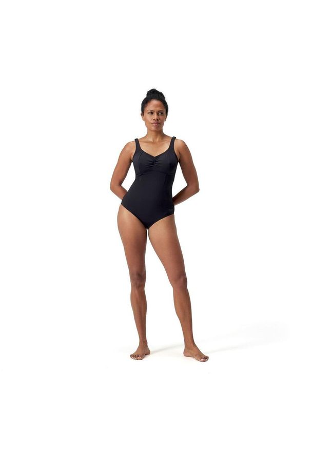 Strój kąpielowy na basen damski Speedo Shaping AquaNite. Kolor: czarny
