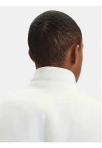 BOSS Marynarka Hutson Peak 262 50561857 Biały Slim Fit. Kolor: biały. Materiał: len #4