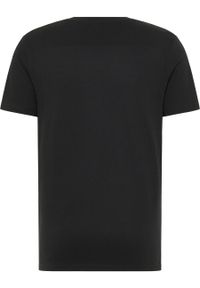 Mustang - MUSTANG Style Alex C LOGO Tee MĘSKI T-SHIRT KOSZULKA NADRUK Black 1013221 4142. Okazja: na co dzień, na randkę, na imprezę. Materiał: jeans, skóra, bawełna. Wzór: nadruk. Sezon: lato. Styl: sportowy, klasyczny, elegancki, casual #4
