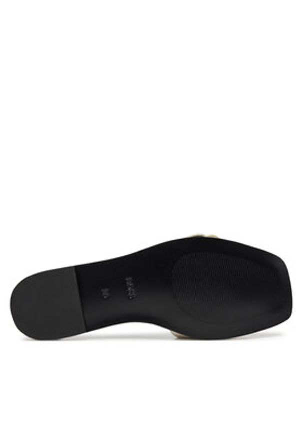 BOSS Klapki Charlize 50542200 Biały. Kolor: biały. Materiał: skóra