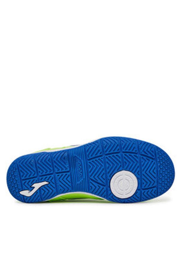 Joma Buty do piłki nożnej Top Flex Jr 2511 TPJS2511IN Zielony. Kolor: zielony. Materiał: skóra