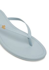 Lauren Ralph Lauren - LAUREN RALPH LAUREN Japonki 802953931012 Niebieski jasny. Kolor: niebieski. Materiał: skóra #5