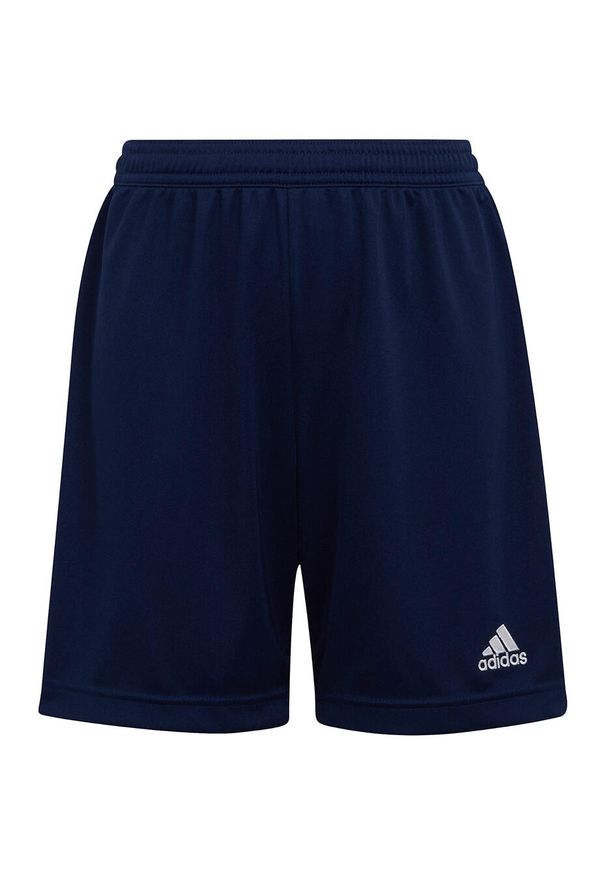 Adidas - Spodenki piłkarskie dla dzieci adidas Entrada 22. Kolor: niebieski. Styl: sportowy