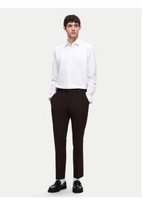 Selected Homme Koszula 16092939 Biały Slim Fit. Kolor: biały. Materiał: bawełna, syntetyk #6