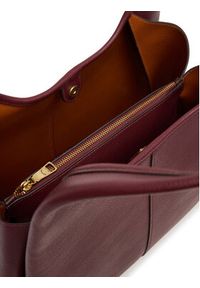 Coach Torebka CM544 Bordowy. Kolor: czerwony. Materiał: skórzane
