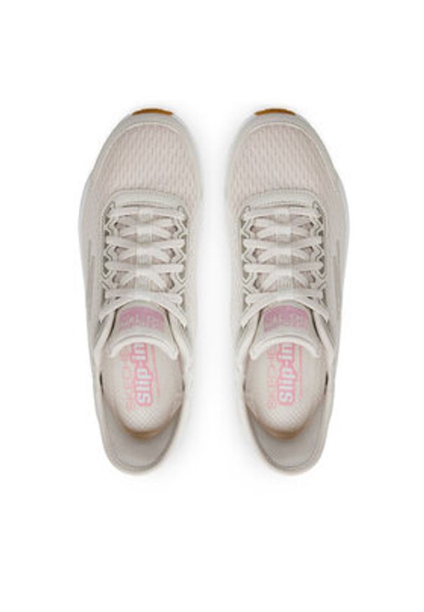 skechers - Skechers Buty do biegania Go Run Consistent 2.0-Endure 128615/NTPK Beżowy. Kolor: beżowy. Materiał: materiał. Sport: bieganie