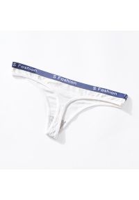 Intica - Stringi sportowe elastyczne do treningu Makenzie. Kolor: biały. Materiał: materiał