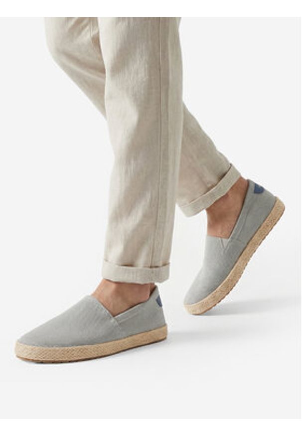 Nautica Espadryle CEO-LEADSMAN-02 Szary. Kolor: szary. Materiał: materiał