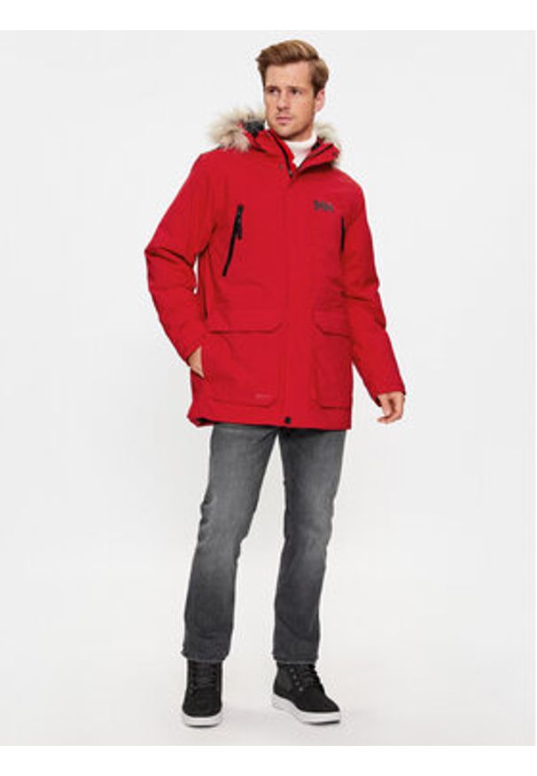 Helly Hansen Kurtka zimowa Reine 53630 Czerwony Regular Fit. Kolor: czerwony. Materiał: syntetyk. Sezon: zima