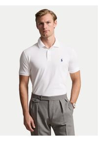 Polo Ralph Lauren Polo 710941439002 Biały Regular Fit. Typ kołnierza: polo. Kolor: biały. Materiał: bawełna