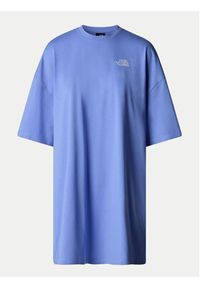 The North Face Sukienka codzienna Simple Dome NF0A87NF Niebieski Relaxed Fit. Okazja: na co dzień. Kolor: niebieski. Materiał: bawełna. Typ sukienki: proste. Styl: casual