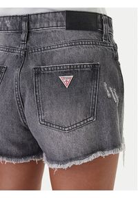 Guess Jeans Szorty jeansowe W6GDZ8 D6572 Szary Regular Fit. Kolor: szary. Materiał: bawełna #4