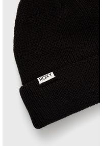 Roxy czapka kolor czarny. Kolor: czarny. Materiał: materiał, dzianina #3