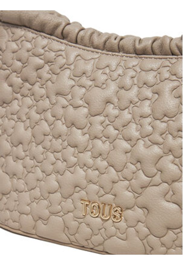Tous - TOUS Torebka Puffy Bear 2002185343 Brązowy. Kolor: brązowy. Materiał: skórzane