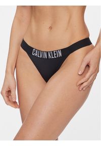 Calvin Klein Swimwear Dół od bikini Brazilian KW0KW01984 Czarny. Kolor: czarny. Materiał: syntetyk
