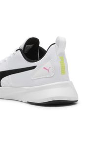 Puma - Buty do biegania Flyer PUMA White Lime Pow Green. Kolor: biały, zielony, wielokolorowy