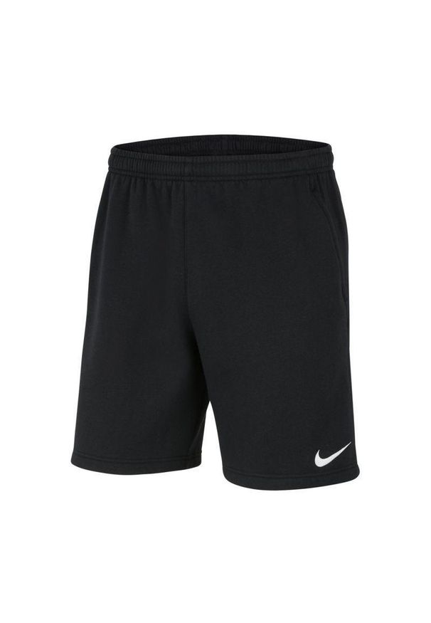 Nike - Shorty Dziecięce Polar Park 20. Kolor: czarny. Materiał: polar. Styl: sportowy. Sport: turystyka piesza