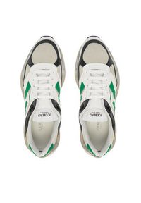 Iceberg Sneakersy IU180803 Zielony. Kolor: biały. Materiał: skóra #6